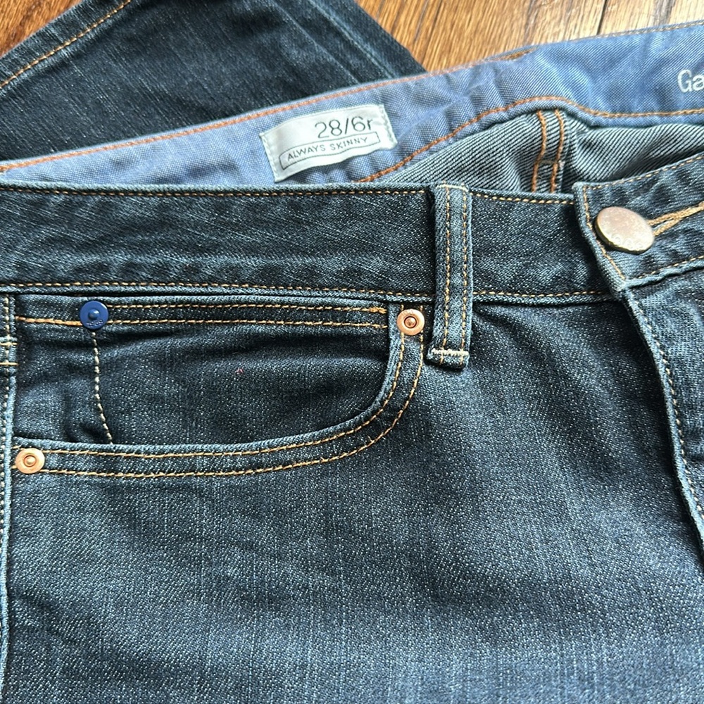 EUC Gap 1969 Women's Always Skinny Blue Jeans - Picture 7 of 7